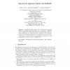Spectra of Algebraic Fields and Subfields