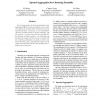 Spectral aggregation for clustering ensemble