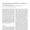 Speed tuning in elementary motion detectors of the correlation type