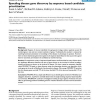 Speeding disease gene discovery by sequence based candidate prioritization