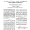 Speeding-up NCC-Based Template Matching Using Parallel Multimedia Instructions