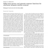 Spike-train spectra and network response functions for non-linear integrate-and-fire neurons