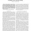 Stability of a rate control system with averaged feedback and network delay
