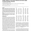 STARS: statistics on inter-atomic distances and torsion angles in protein secondary structures