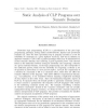 Static Analysis of CLP Programs over Numeric Domains