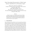 Static Knowledge Representation of Multi-Agent System's Specification by Description Logic