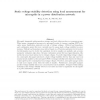 Static voltage stability detection using local measurement for microgrids in a power distribution network