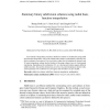 Stationary binary subdivision schemes using radial basis function interpolation