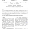 Statistical analysis of spatially embedded networks: From grid to random node positions