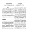 Statistical Delay Guarantee of Virtual Clock