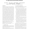 Statistical properties of community structure in large social and information networks