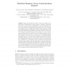 Statistical Regimes Across Constrainedness Regions
