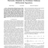 Steady-state analysis of genetic regulatory networks modeled by nonlinear ordinary differential equations