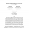 Stochastic dynamic programming with factored representations