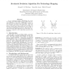 Stochastic Evolution Algorithm For Technology Mapping