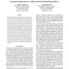 Stochastic Optimization for Collision Selection in High Energy Physics
