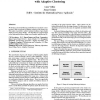 Stochastic screening dithering with adaptive clustering