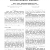 Store-Ordered Streaming of Shared Memory