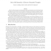 Strict Self-assembly of Discrete Sierpinski Triangles