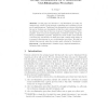 Strong Normalisation for a Gentzen-like Cut-Elimination Procedure
