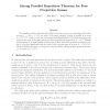 Strong Parallel Repetition Theorem for Free Projection Games