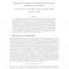 Strong valid inequalities for orthogonal disjunctions and bilinear covering sets