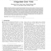 Structure from Motion Causally Integrated Over Time