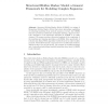 Structured Hidden Markov Model: A General Framework for Modeling Complex Sequences