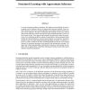 Structured Learning with Approximate Inference