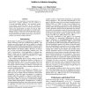 Studies in Solution Sampling