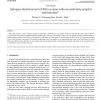 Subspace identification for FDI in systems with non-uniformly sampled multirate data