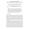 Subspace Similarity Search: Efficient k-NN Queries in Arbitrary Subspaces