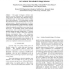 Substrate noise influence on circuit performance in variable threshold-voltage scheme