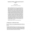 Supplements within a Unidimensional Semantics I: Scope
