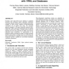 Supporting dynamic information visualization with VRML and databases