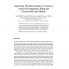 Supporting Maritime Situation Awareness Using Self Organizing Maps and Gaussian Mixture Models