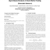 Survival of the Chartist: An Evolutionary Agent-Based Analysis of Stock Market Trading