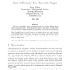 Symbolic Dynamics from homoclinic tangles