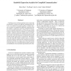 Symbolic expression analysis for compiled communication