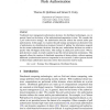 Synchronisation in Trust Management Using Push Authorisation