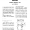 Synchronization after design refinements with sensitive delay elements
