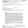 Syntenator: Multiple gene order alignments with a gene-specific scoring function
