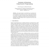 Synthesis of Functions Using Generic Programming