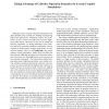 Taking Advantage of Collective Operation Semantics for Loosely Coupled Simulations