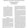 Talking with NPCs: Towards Dynamic Generation of Discourse Structures