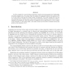 Tangencies between families of disjoint regions in the plane