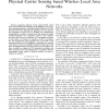 TCP Performance Analysis over Aggressive Physical Carrier Sensing Based Wireless Local Area Networks