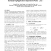 Temperature aware microprocessor floorplanning considering application dependent power load