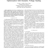 Temperature-Aware Task Mapping for Energy Optimization with Dynamic Voltage Scaling