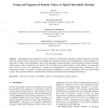 Testing and Diagnosis of Realistic Defects in Digital Microfluidic Biochips